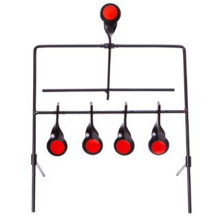 Allen EZ Aim 15285 Steel Resetting Spinner Target, Standing Mount