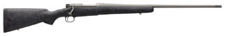 Winchester Guns 535238220 Model 70 Extreme 308 Win Caliber with 5+1 Capacity, 22" Barrel, Tungsten Gray Cerakote Metal Finish & Textured Charcoal Gray Fixed Bell & Carlson Stock Right Hand (Full Size)