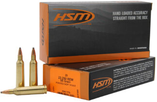 HSM 222504N .22-250 Rem 55 gr Soft Point Varmint Ammo