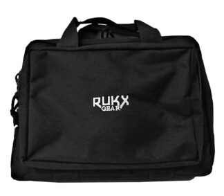 American Tactical / ATI RUKX Gear Double Pistol Case (ATICTDPCB) Black 600D Polyester