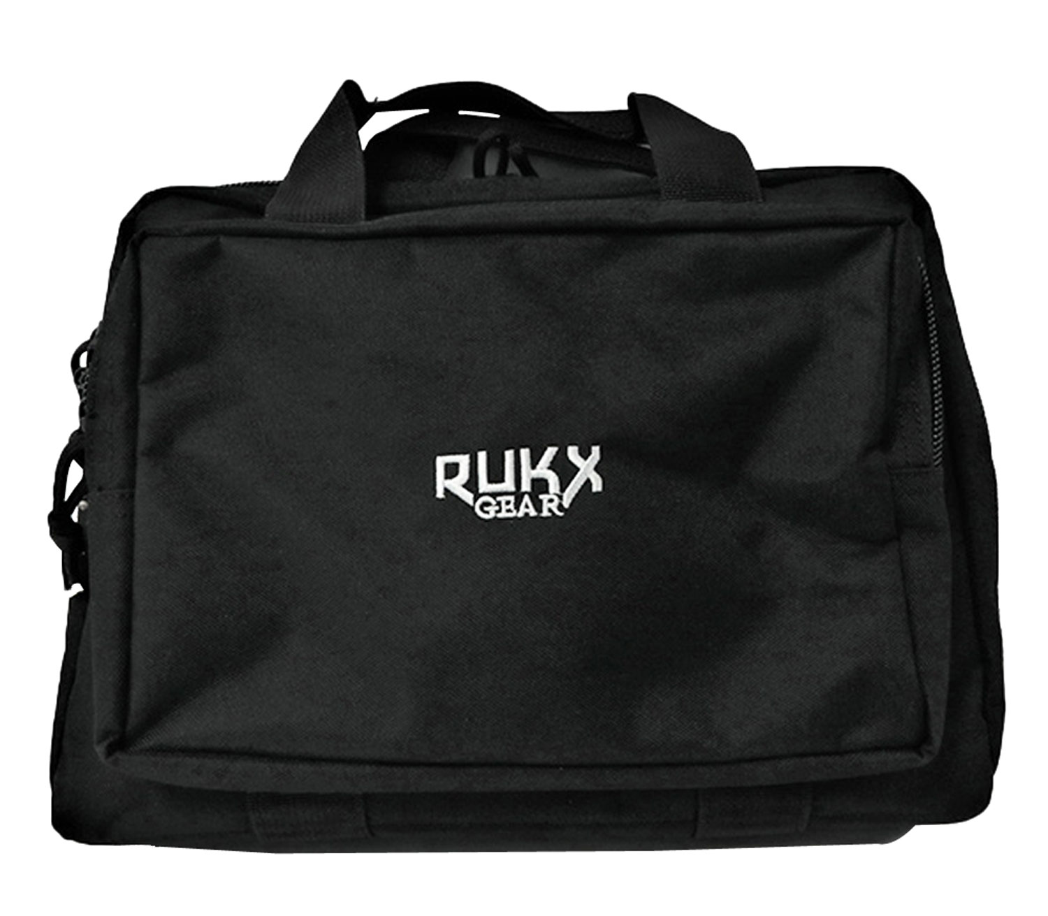 American Tactical / ATI RUKX Gear Double Pistol Case (ATICTDPCB) Black 600D Polyester