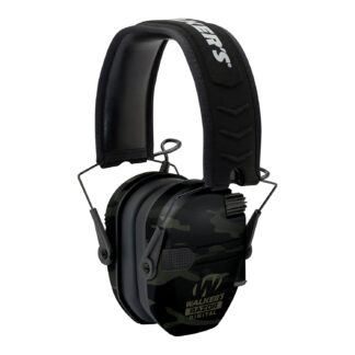 Walkers Razor Pro Digital Electronic Earmuff 23 dB Over the Head Multicam Gray/Black Polymer