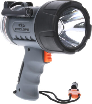 Cyclops CYC700WP Hand Held Spotlight 350/700 Lumens CREE XM-L LED, Black/Gray ABS Polymer