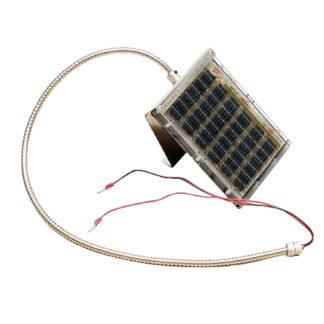 American Hunter BL1260S Solar Charger for 12V Rechargeable Batteries, Weather Proof
