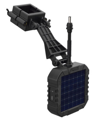 American Hunter AHSLR 6V Power Solar Panel with Internal Rechargeable Battery, Black