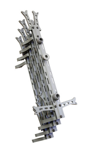Hawk Helium Climbing Sticks Gray Aluminum 10 in W x 20 in L, 4-Pack