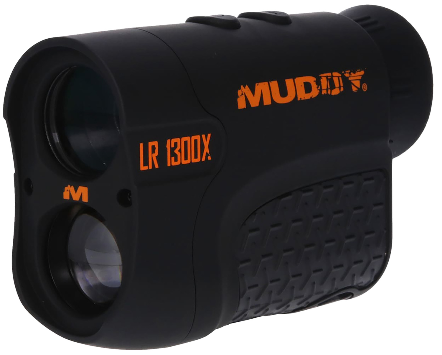 Muddy Outdoors LR1300X 6x Water-Resistant Rangefinder with Black Rubber Armor