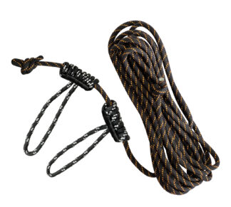 Muddy Outdoors Safe-Line MUDMSA500 30 ft Braided Nylon (Black/Orange)