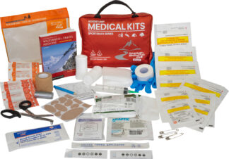Adventure Medical Kits Sportsman 300 Medical Kit Waterproof Trauma Kit for 1-6 People