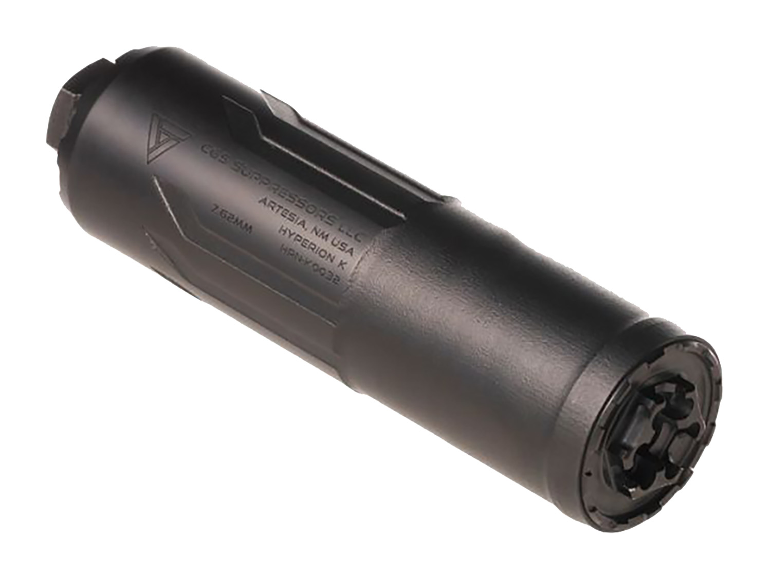 CGS Helios DT .223 Rem/5.56 NATO Suppressor, 12.4 in, Direct Thread 1/2x28, Black