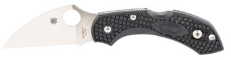 Spyderco Dragonfly 2 Wharncliffe Folding Knife, 2.28 in VG-10 SS Blade, Black FRN Handle