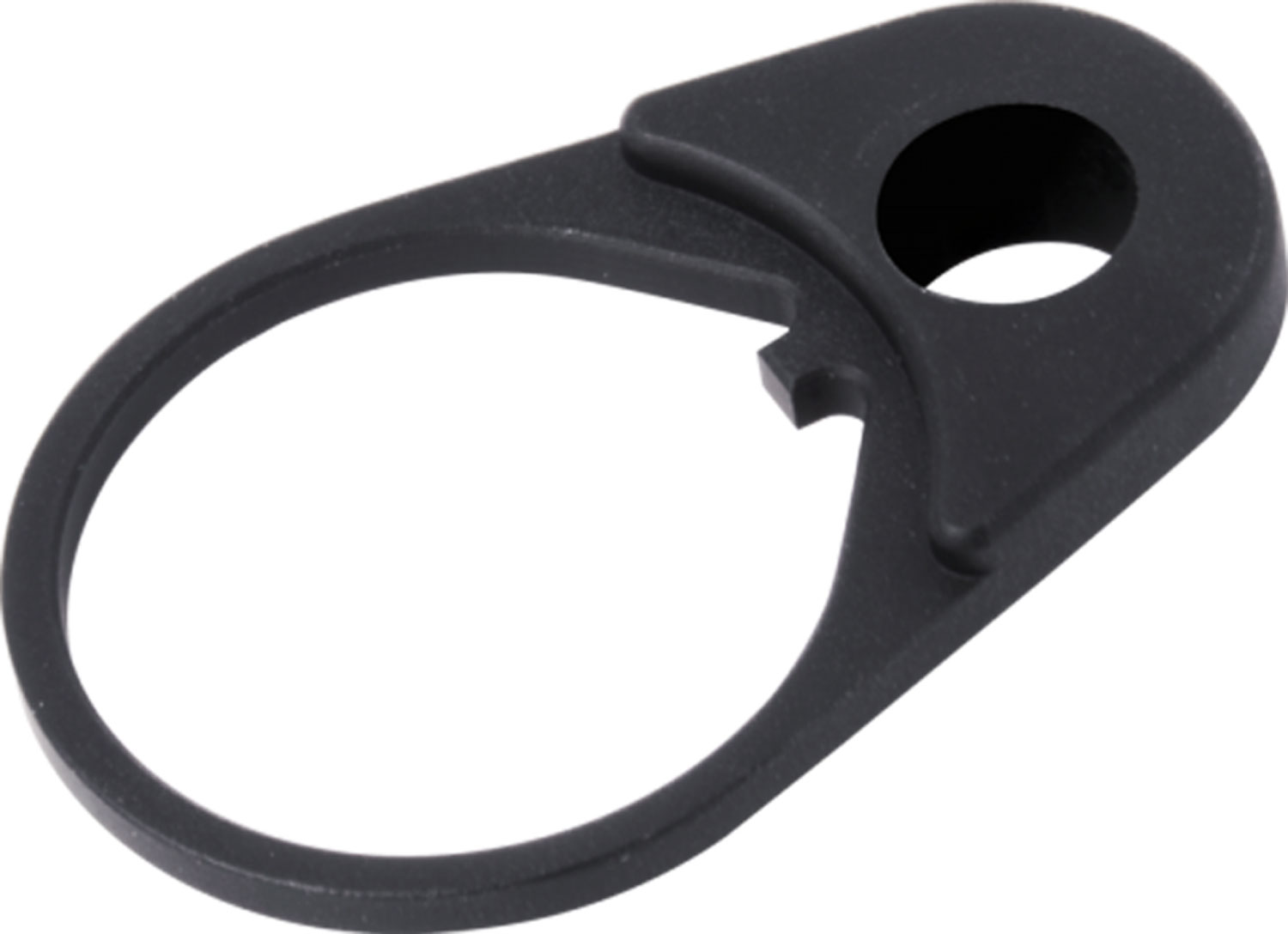 Timber Creek QD End Plate, AR Platform, Black Hardcoat Anodized Aluminum, Ambidextrous