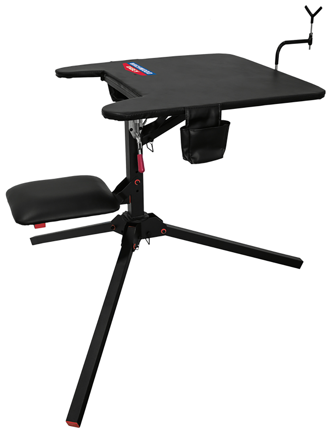 Birchwood Casey MSB300 Swivel Action Shooting Bench 360 Degree Black