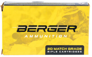 Berger Bullets 31021 Hybrid OTM Tactical 6.5mm Creedmoor 130 gr Open Tip Match Ammo