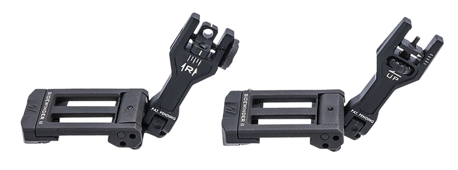 Strike Industries Sidewinder II Back-Up Iron Sights 45 Degree Offset, Black