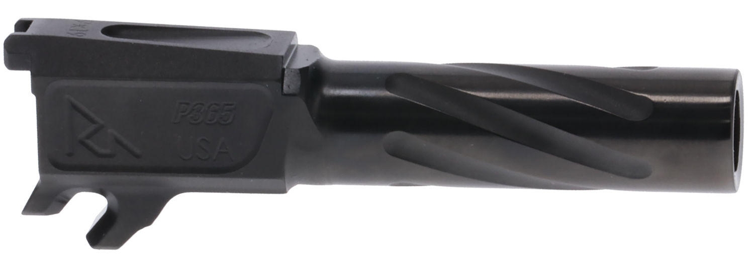 RIVAL ARMS Precision Match-Grade 9mm Luger Threaded Barrel, 3.10 in, Black PVD, Fits Sig P365