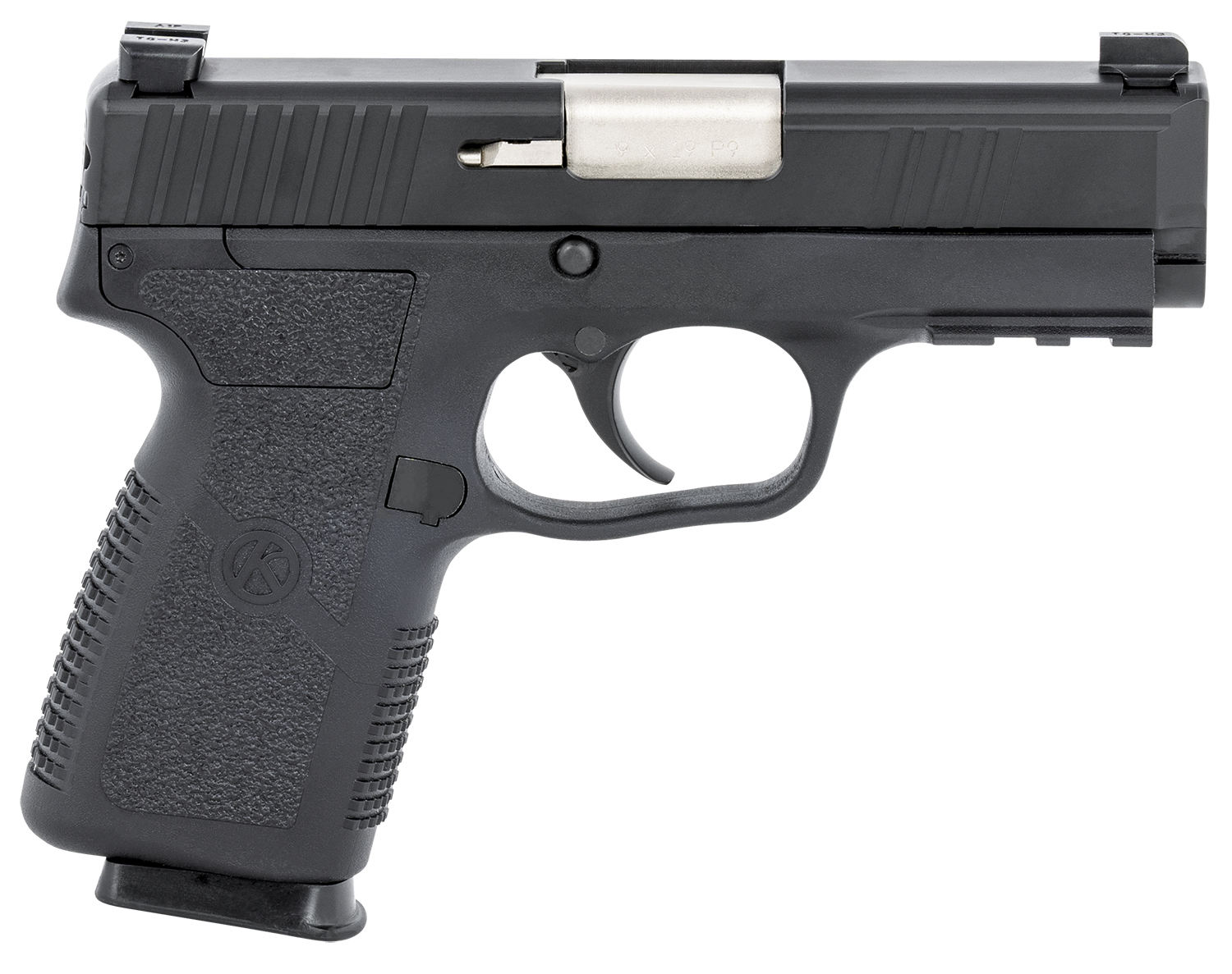 Kahr Arms KP90S94N P9-2 9mm Double Action Only 3.6 in Barrel, 7+1 Rounds