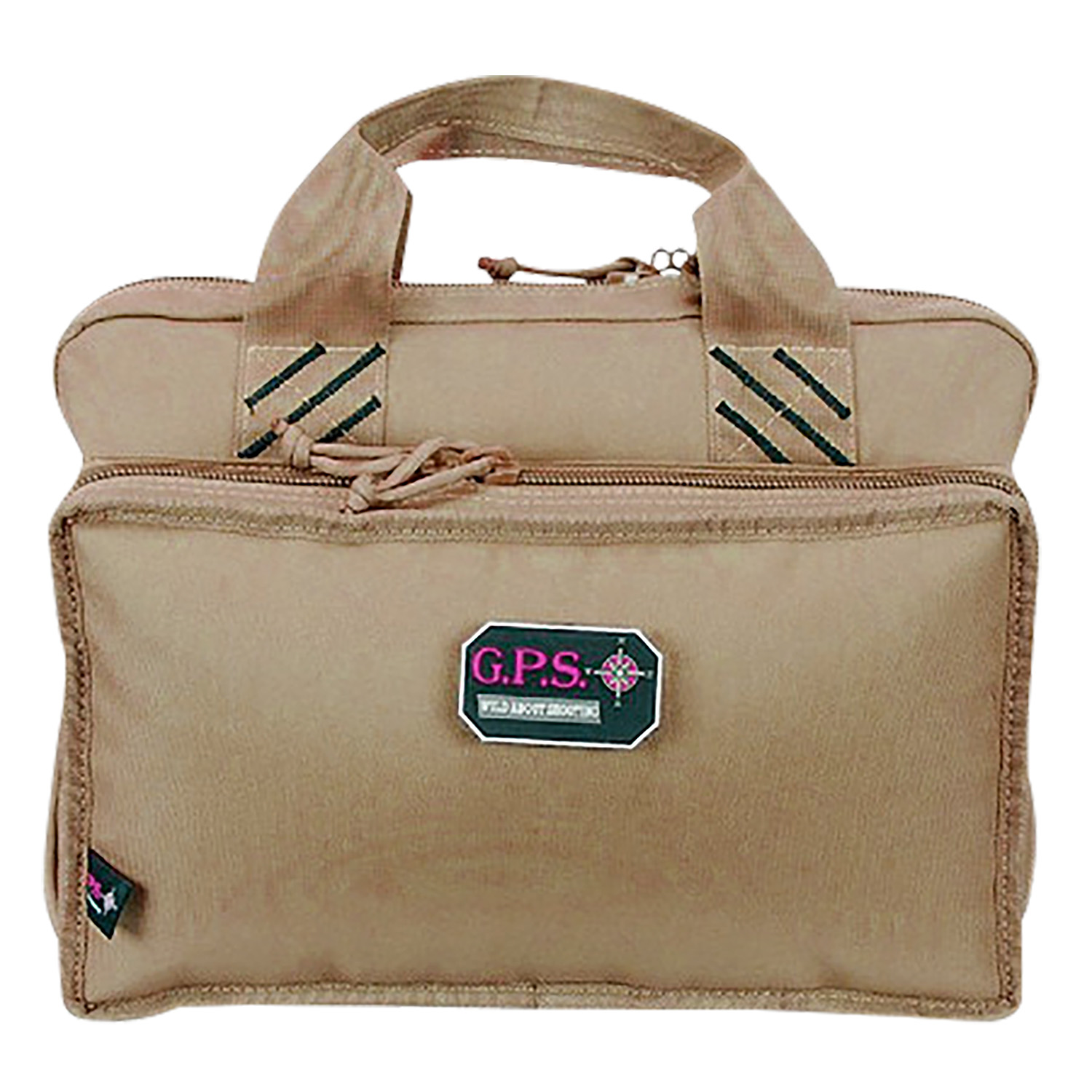 GPS Bags 1310PCT Quad Tan Holds 4 Handguns