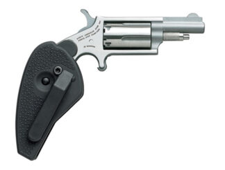 North American Arms Mini-Revolver Single Action .22 Magnum 1 5/8 in Stainless 5-Round Fixed Sights