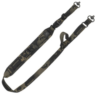 GrovTec Sentinel Sling QS 2-Point Sentinel Sling, Quick Slide, Tailless, Black Multi-Cam