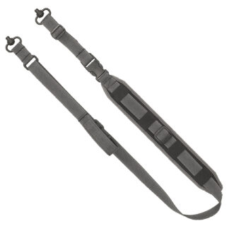 GrovTec QS 2-Point Sentinel Sling 1 in Webbing W/ 2 in Pad, Wolf Gray
