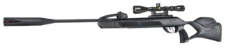 Gamo 611003865554 Swarm Magnum 10X Gen 3 Gas Piston 22 10rd Shot Black Black Steel Barrel Black Receiver Black All Weather Lightweight Thumbhole Stock Scope 3-9x40mm