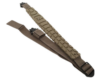 Caldwell Max Grip Slim Sling Flat Dark Earth, Quick Detach, Adjustable 20"-41"
