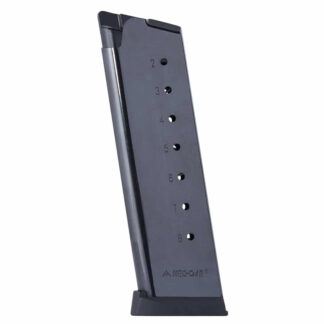 Mec-Gar 1911 Government 45 ACP 8-Round Blued Detachable Magazine