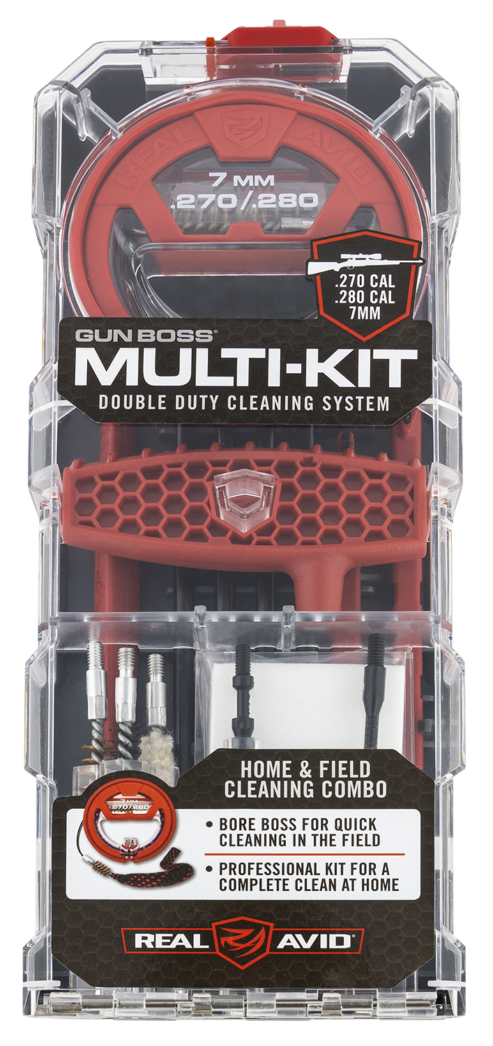 Real Avid Gun Boss Multi-Kit .270-7mm Rifle Cleaning Kit