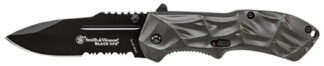 SW Knives Black Ops M.A.G.I.C Assisted Opening Liner Lock Folding Knife, 3.40" Tanto, 4034 SS