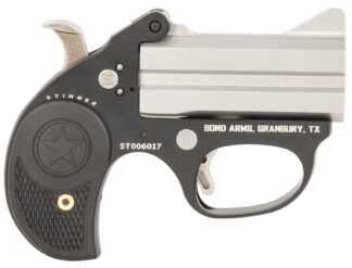 Bond Arms Stinger .22 LR 3 in Double-Barrel Derringer, 2 Rounds, Crossbolt Safety