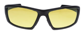 Walkers Ballistic Eyewear IKON Vector Amber Lens Matte Black Frame