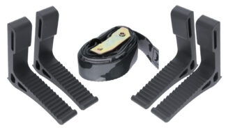 Hawk HWKSTP4PK Monkey Bar Steps Black Aluminum 4 Pack