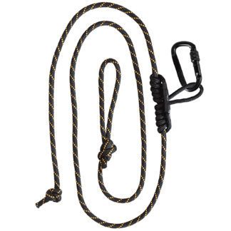 Muddy Outdoors MUDMSA070 Safety Harness Lineman's Rope Black Nylon