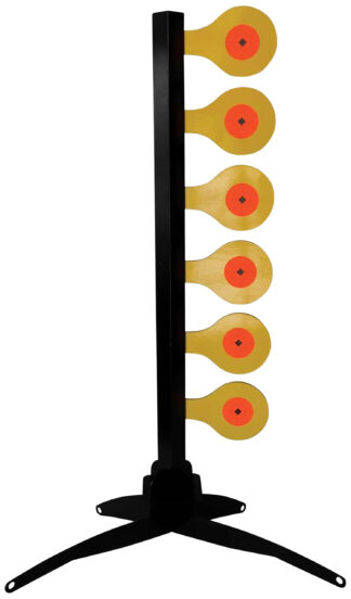 Birchwood Casey World of Targets Handgun Dueling Tree 3/8 in AR500 Steel, Standing