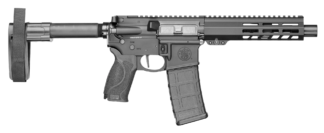 Smith & Wesson M&P 15 Semi-Auto Pistol, .223 Rem/5.56 NATO, 7.5 in, 30+1, Black Armornite