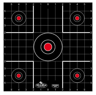 Birchwood Casey Dirty Bird Sight-In Target, 12 in, 100-Pack