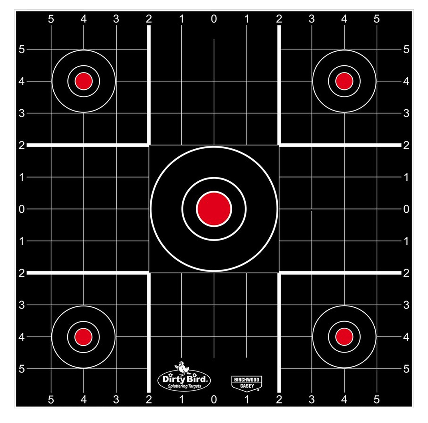 Birchwood Casey Dirty Bird Sight-In Target, 12 in, 100-Pack