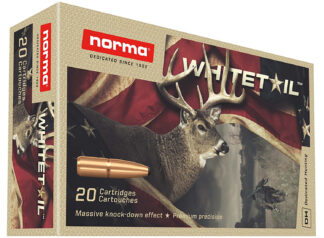 Norma 7mm-08 Remington 150 gr Pointed Soft Point Dedicated Hunting Whitetail 20 Rounds/Box