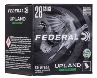 Federal Upland Steel 28 Gauge 2.75 in 5/8 oz #7.5 Shot 25 Rounds