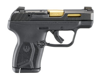 RUGER LCP MAX 380ACP BLK/GOLD MS