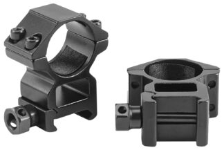 Riton X1M 1 in Medium Picatinny/Weaver Scope Rings, Matte Black, 14 mm High