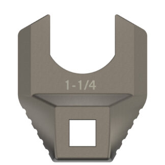 Real Avid AVMF114BNW Master-Fit 1/2 in Drive 1-1/4 in Crowfoot Barrel Nut Wrench