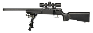 Savage Rascal Target XP Bolt Action .22 LR 16.13 in LH Youth Rifle (1 Round)