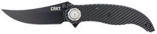 Columbia River CRKT Clever Girl 4.10" D2 Steel Blade Black G10 Handle Flipper Folder