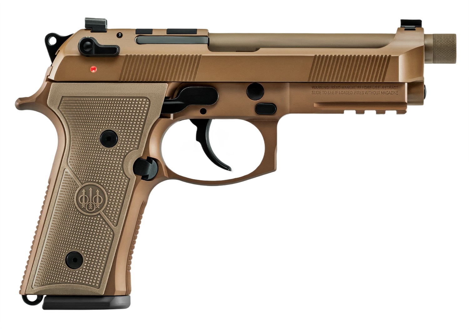 Beretta M9A4 Centurion 9mm Semi-Auto Pistol, 4.7 in Barrel, Flat Dark Earth Cerakote