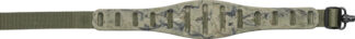 Blackpowder Products Inc-Quake Claw Contour 2-Point Sling, Green Camo, 17.9 in Length