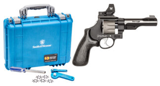 Smith & Wesson Model 327 9mm 5in Black/SS Double-Action-Only Revolver, 8-Round