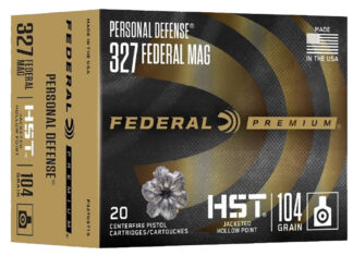 Federal P327HST1S .327 Federal Magnum 104gr JHP 20 Rounds Per Box