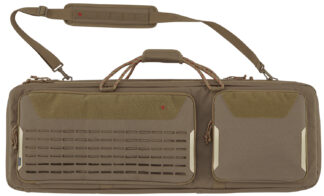 Tac Six 10839 Unit Tactical Case 2-Rifle Coyote 600D Polyester